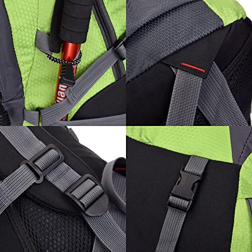 Mochila Deportiva EKsma para Camping y Senderismo Naranja miniatura 3