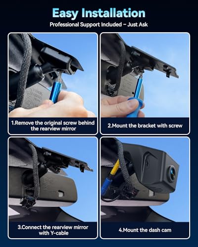 Ovaman 4K STARVIS 2 Front Dash Cam