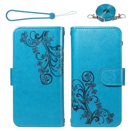 Coque aimantée Samsung S25 5G Asuwish en similicuir fleuri de haute qualité