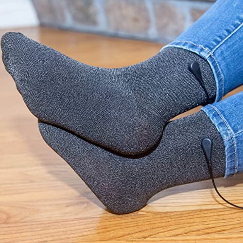 Conductive Grounded Socks 20% Silver Fiber Earthing Socks for Men Women3