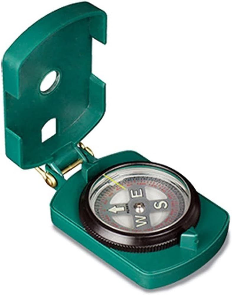 Konus Konuspoint-6 Compass with its lid open, ready for use.
