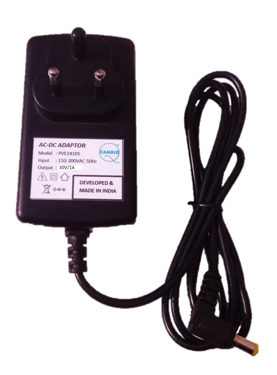 Candid 30V-1A Adapter (2.5x5.5 MM Pin) (2 Years Warranty) (B095LWPB2W) Amazon Price History, Amazon Price Tracker