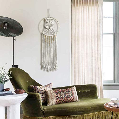 image for iceagle Dream Catchers for Decoration - Boho Macrame Wall Hanging Hand