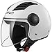 LS2, Casco jet de moto Airflow bianca, XS