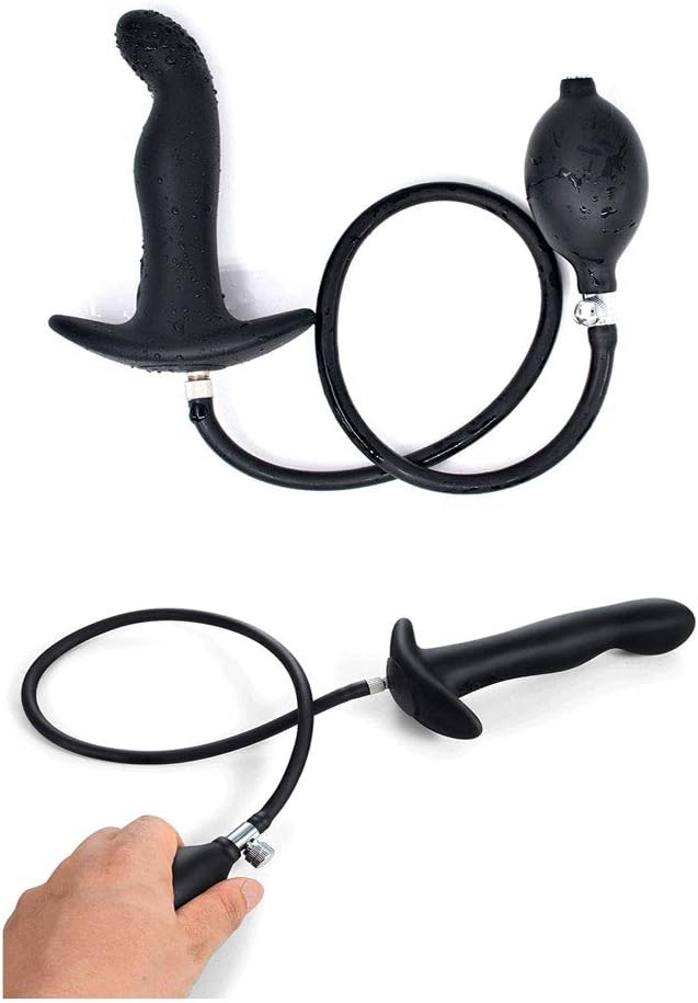 CSXN Vibrador Anal, Globo - tapón Anal Inflable con Bomba ...
