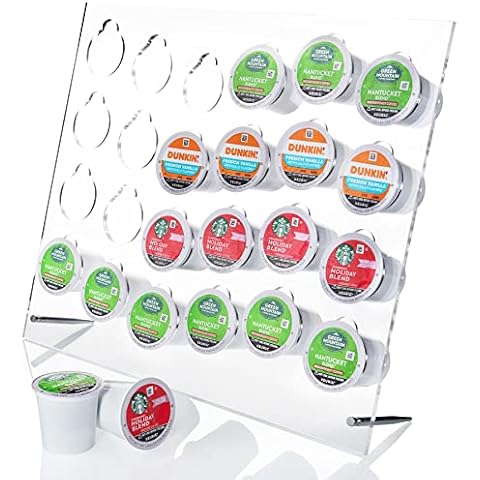 CARTANDCARD Acrylic K Cup Holder For Counter Cover