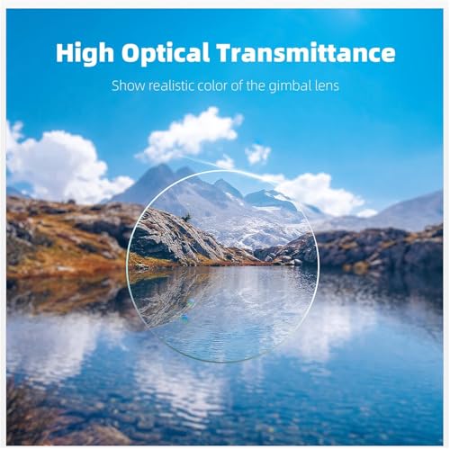 Image of M.G.R.J Tempered Glass Screen Protector for DJI Neo Drone (Transparent) (Pack of 2)