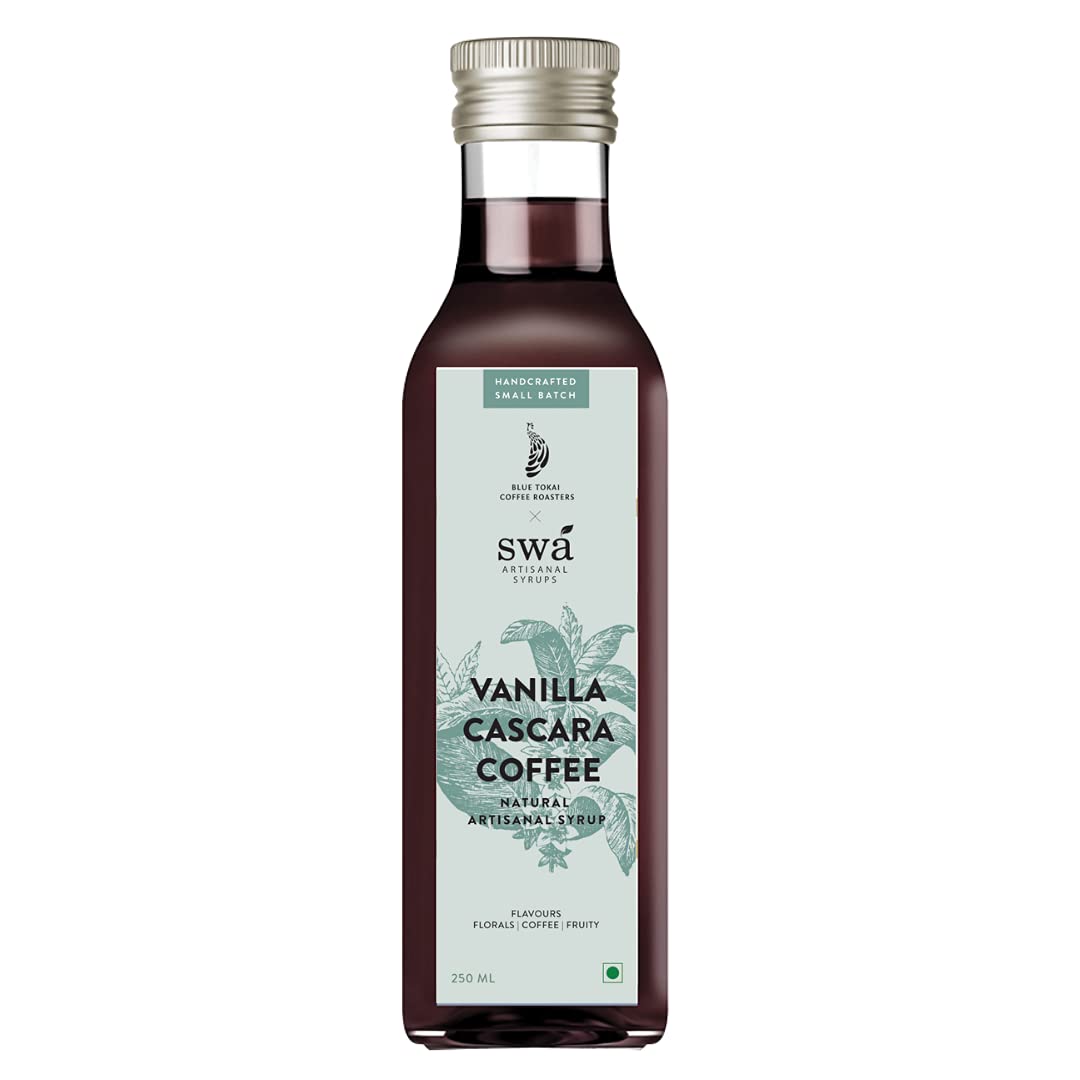 Swa Artisanal Syrups X Blue Tokai – Vanilla Cascara Coffee