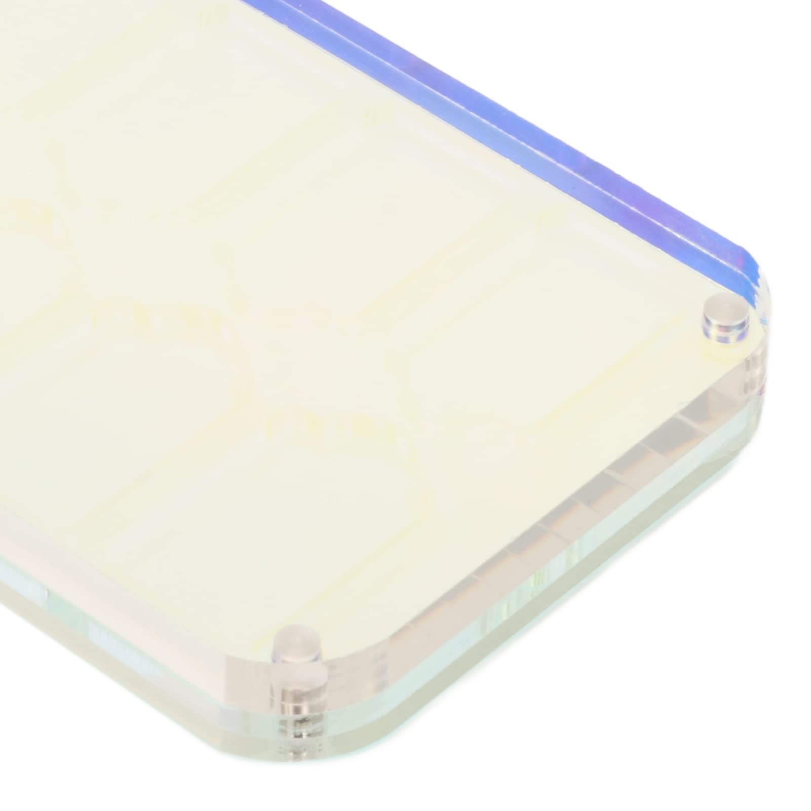Acouto Custodia per Carte da Gioco Scatola Portaoggetti per Giochi in Acrilico Trasparente con 14 Slot per Carte da Gioco Lite Box Custodia per da per SwitchCustodia per da GiocoCustodia per da per