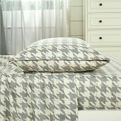 Gray Houndstooth