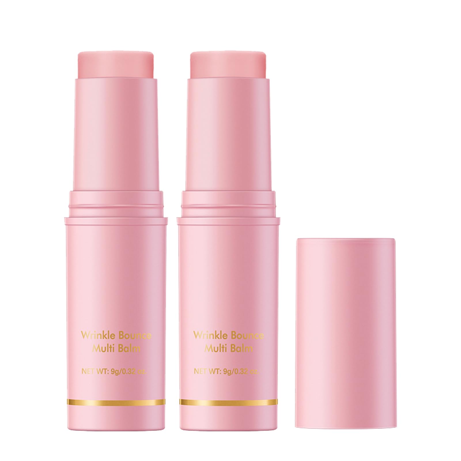 Stick Multi Balm di Rughe - bastone per bagagli di collagene, balsamo di umidità che aumenta il collagene per viso, occhi, labbra e collo | Carico di rughe profonde per la cura antirughe (2)