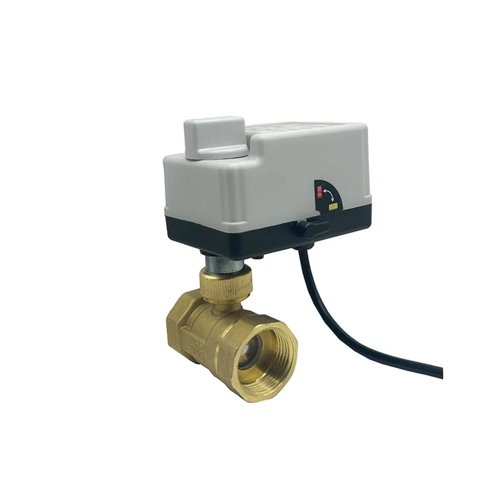 Vanne électrique en laiton 1/2 pouce motorisée 220V pour chauffage domestique