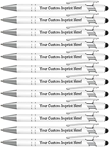 Rainbow Rubberized Soft Touch Personalized Ballpoint Pens