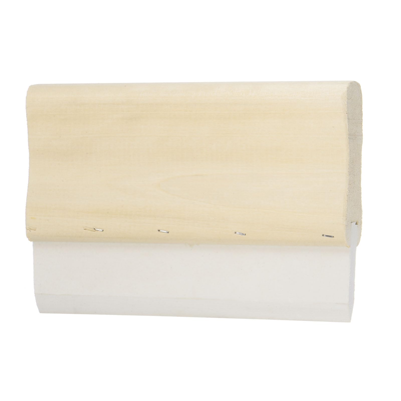 HARFINGTON Screen Printing Squeegee 8 Inch 65 Durometer Rubber Blade Wooden Handle Ink Scraper for Screen Printing Fabric Printmaking