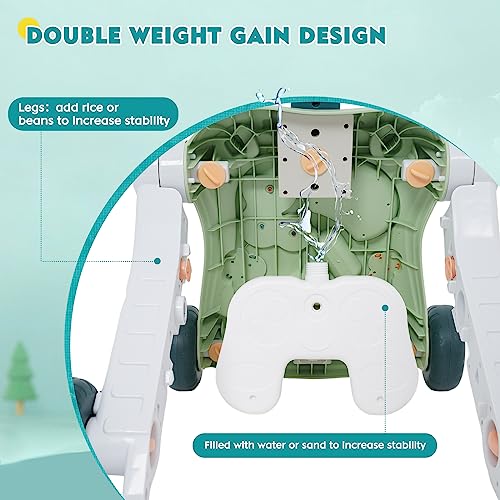 Andador 6 en 1 Caminador Bebe Centro de Actividades para Bebés Andador evolutivo con luz y música - imagen 5