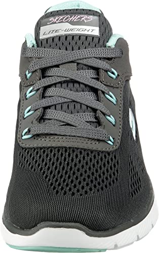 Image of Skechers Women Flex Appeal 3.0 Steady Move Lace Up Shoe