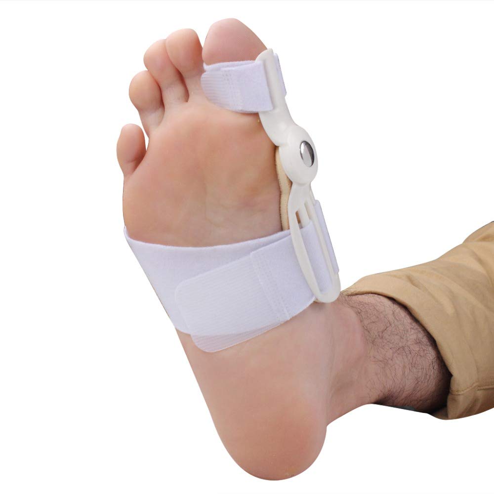 Pedimend, tutore per alluce valgo (giorno e notte), correttore per alluce valgo, raddrizzatore per alluce valgo, previene la progressione dell’alluce valgo, unisex