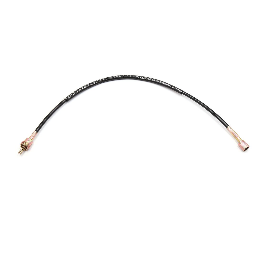 uxcell 11mm 0.43" Motorcycle Motorbike Tachometer Cable Line Wire Black Rubber Metal Replacement for Suzuki GN125