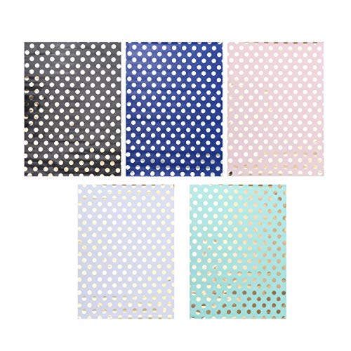 Amosfun 5 peças de papel de embrulho de presente de Natal para banquete de aniversário de casamento