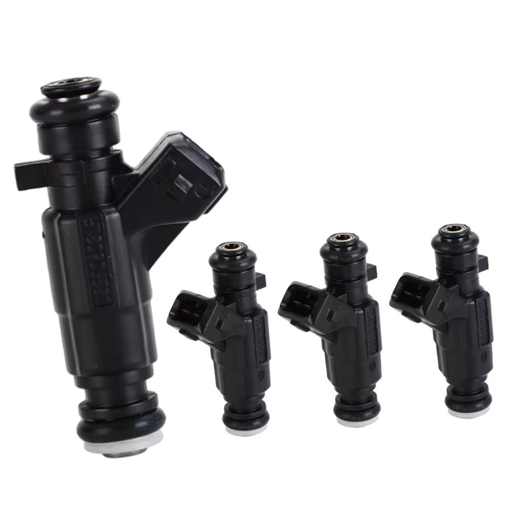 Fuel Injectors, Fuel Injector Replacement 0280156403, 032906031R, 701060, Compatible with VW Golf 1.6L Flex, Compatible with VW Voyage 1.6L Flex, 2 Pins, 4 pcs