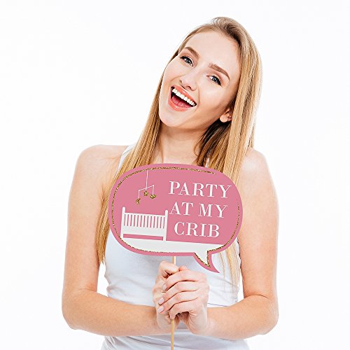 Funny 1St Birthday Girl - Fun To Be One - First Birthday Party Photo Booth Props Kit - 10 Piece #TOP1
