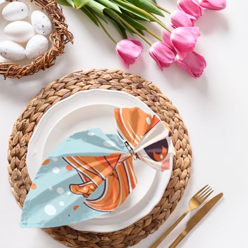 Servilletas de Tela Little Cute Mermaid Pack 6 50.5x50.5 cm miniatura 4