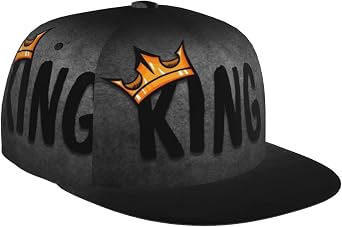 King Cap Cool Baseball Cap Adjustable Cap Men Hat Trucker Hat for Travel Picnic Outdoors