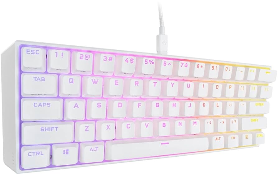 その他 K65 RGB mini white K65 RGB MINI 60% Mechanical Gaming Keyboard — CHERRY MX