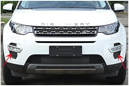 2Pcs Chrome Before Fog Light Lamp Cover Decorate Trim For Land Rover Discovery Sport 2015 2016 2017 2018 2019 2020 2021