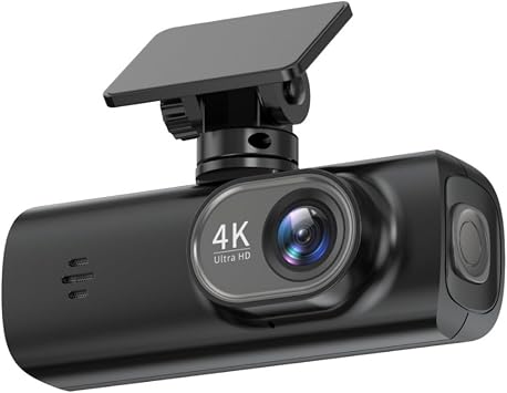 3840 * 2160P Ön ve Arka Kameralı 1.5” IPS HD Ekran, Wifi ve Ultra Geniş Açılı UHD 4K Akıllı Araç Kamerası CMR110