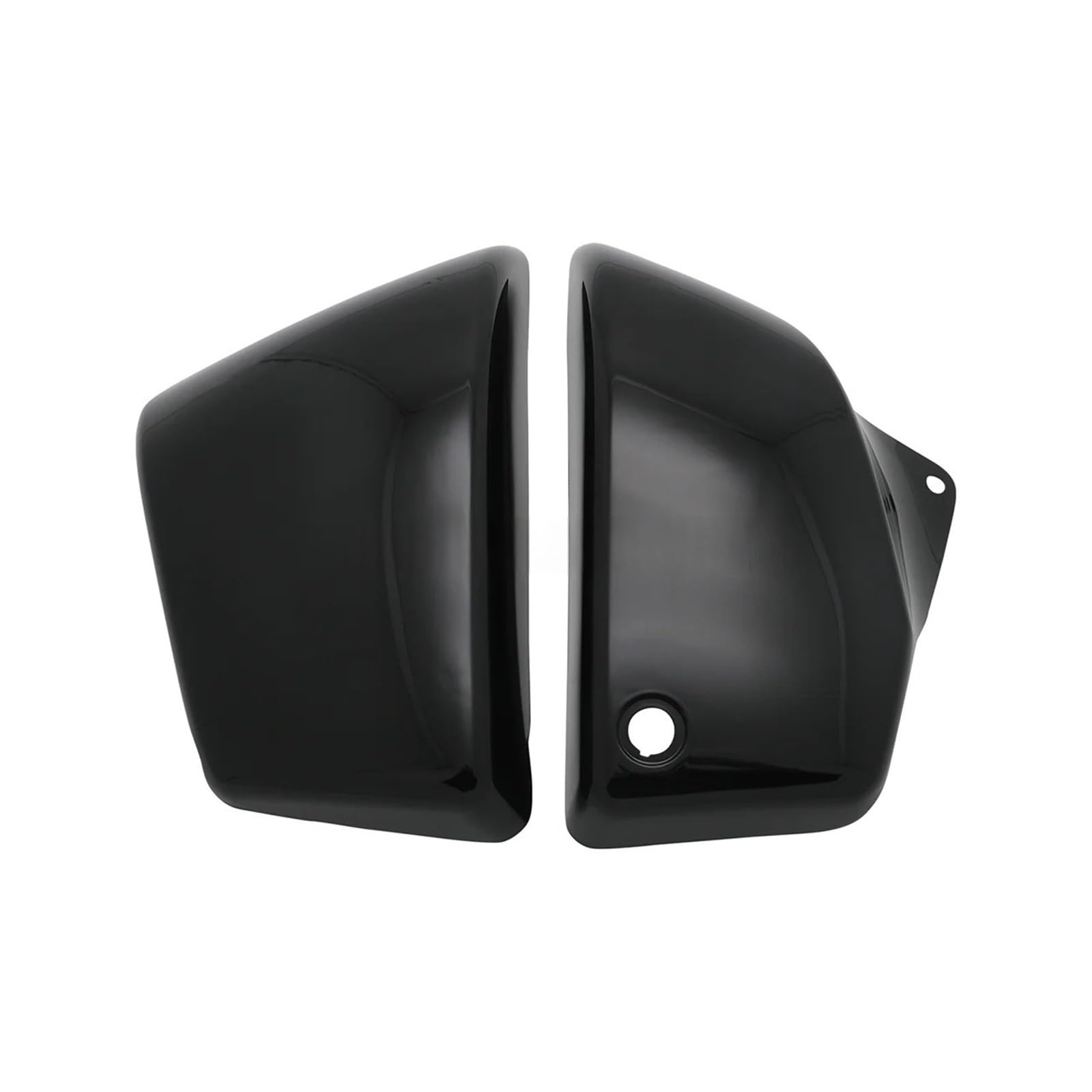 Pasuje Do Shadow VT1100 ACE/Aero/Sabre 1999-2008 Akcesoria Motocyklowe Pokrywa Baterii A Osłona Owiewki Motocyklowe osłony akumulatora Osłona akumulatora(Gloss Black)
