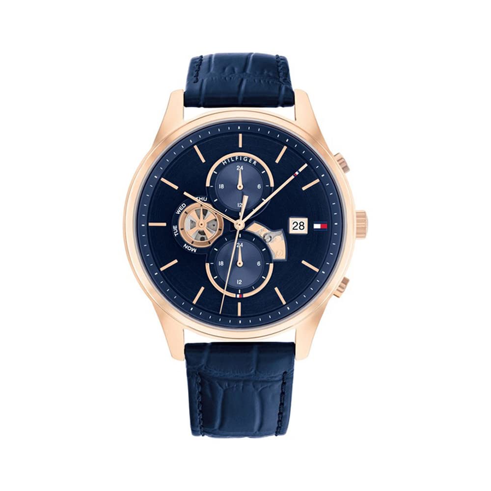 Tommy Hilfiger Blue Dial Quartz Analog Watch for Men-NETH1710503 (B0BPCRPPMH) Amazon Price History, Amazon Price Tracker