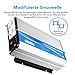 GIANDEL 2000W Modifizierter Welle Wechselrichter 12V auf 230V Spannungswandler Kompatibel Lithium-Batterie, mit Fernbedienung LED-Anzeige USB für Wohnmobil Umwandler-Inverter Konverter