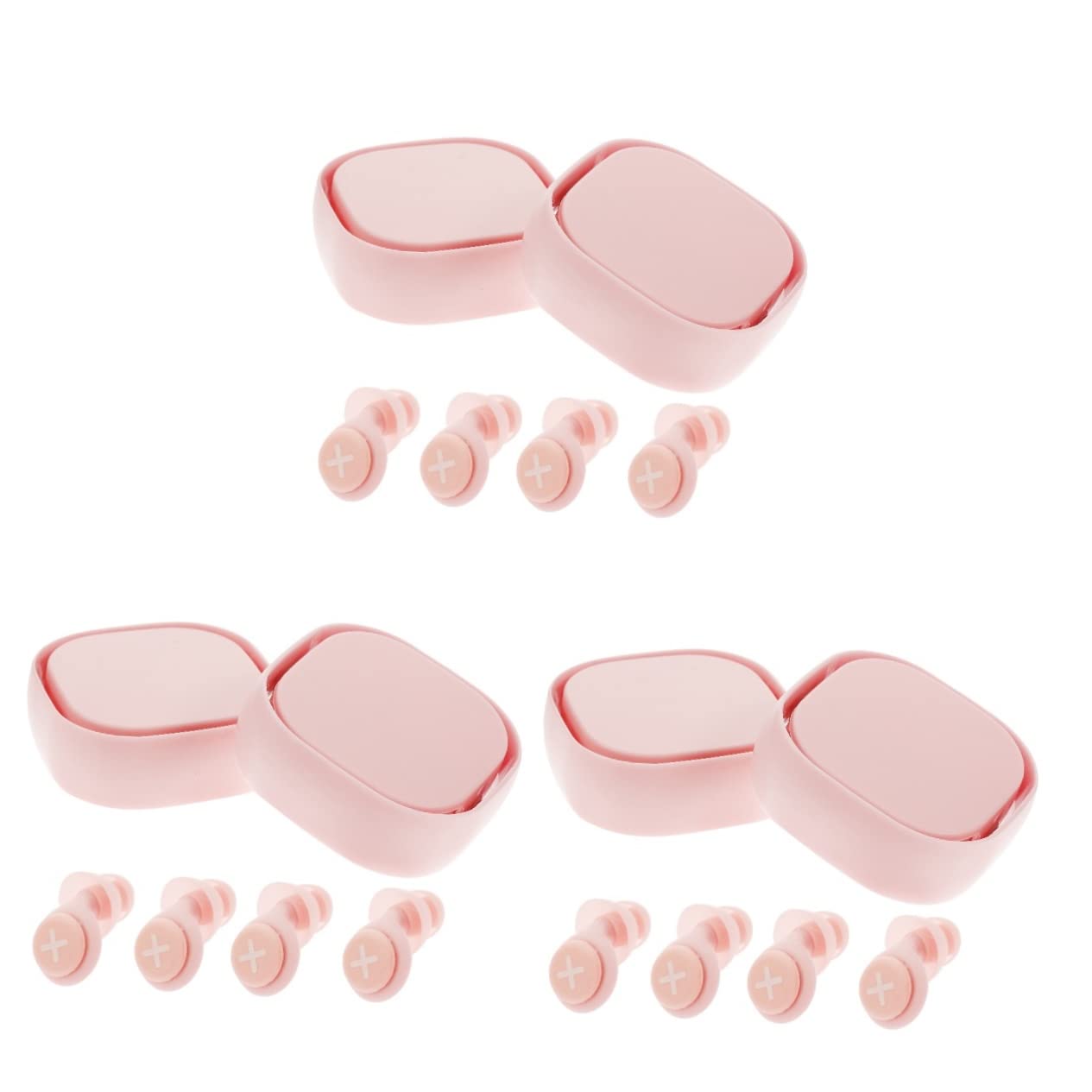 6 Sets Mädchen Ohrstöpsel Mit Geräuschunterdrückung, Ohrstöpsel, Schallblockierende, Unsichtbare, Schwimm, Reise, Studenten,