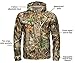 SCENTBLOCKER Blocker Outdoors Drencher Lightweight Breathable Waterproof Camo Rain Jacket (RT Edge, Large)
