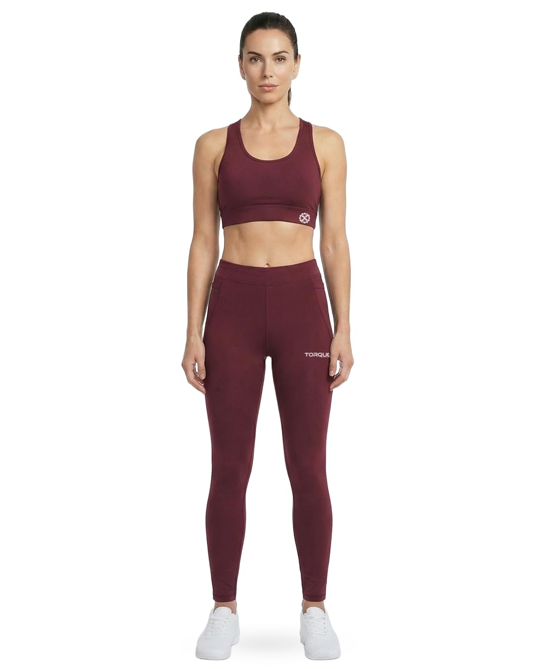 Women’s Gym Co-ord Set 2-Piece | Leggings & Sports Bra, Workout, Yoga, Running Activewear for Women-image-22