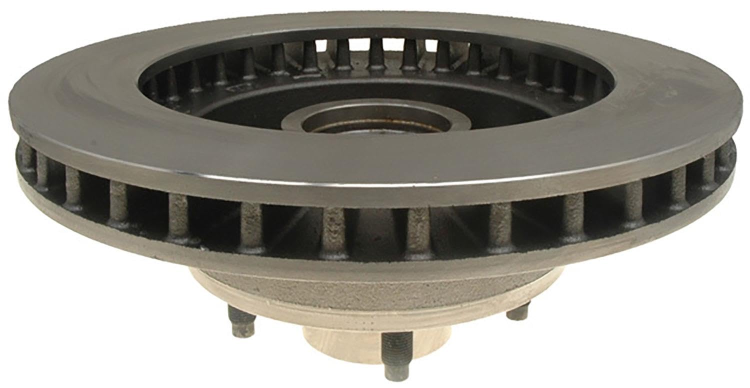 B>Front</b> <b>Disc</b> <b>Brake Rotor</b> & <b>Hub</b> <b>Assembly</b>, <b>ACDelco</b> <b>Silver</b - View #4