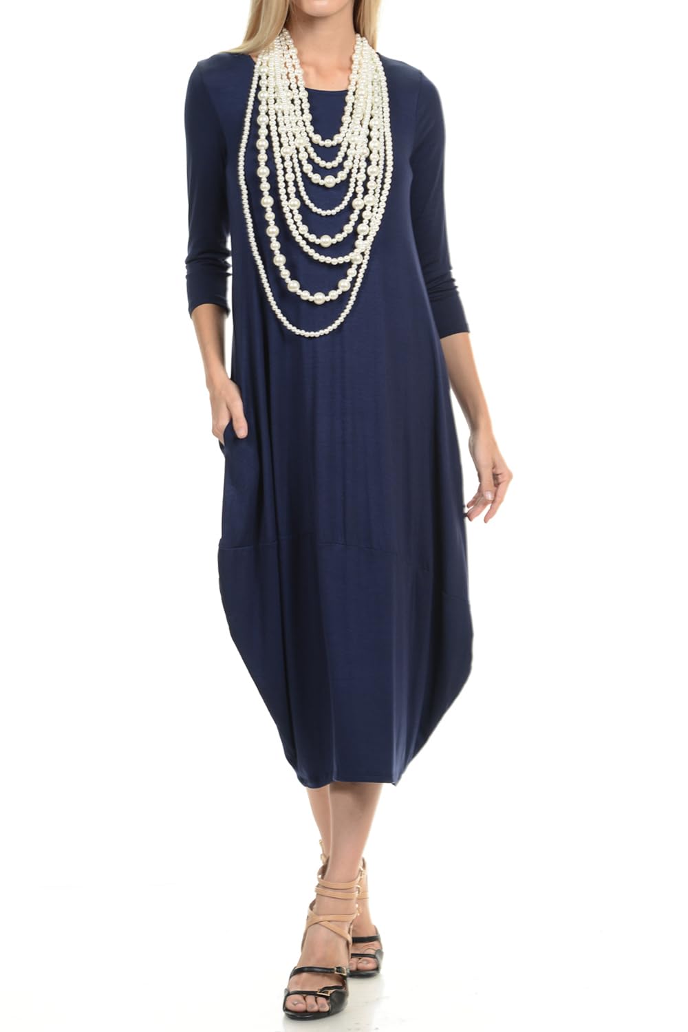 Pastel by Vivienne Women's Cocoon Midi Dress