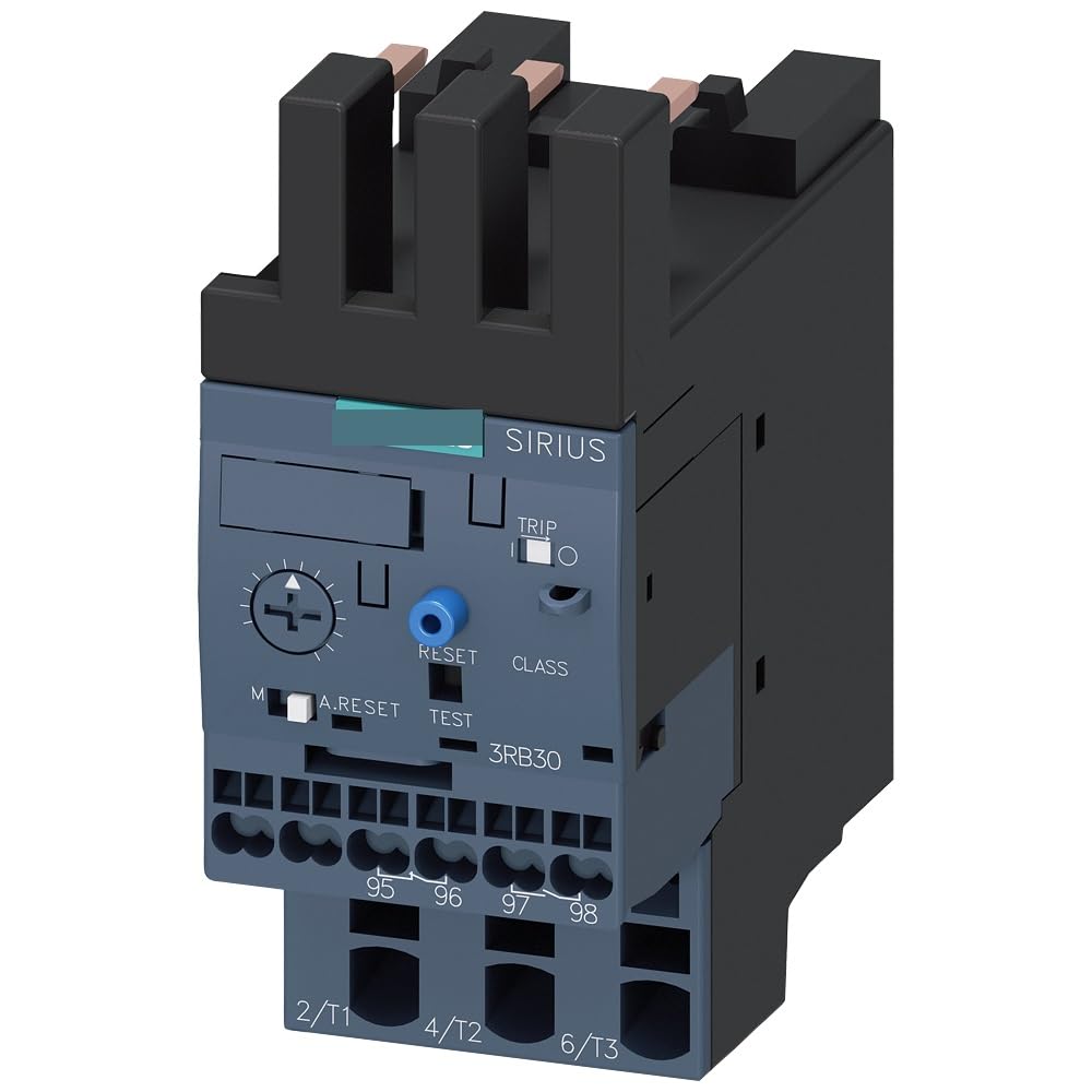 HKYPCOKVK Overload Relay 0.32-1.25A Motor Protection S0 Class 20 Installed on The contactor 3RB3026-2NE0