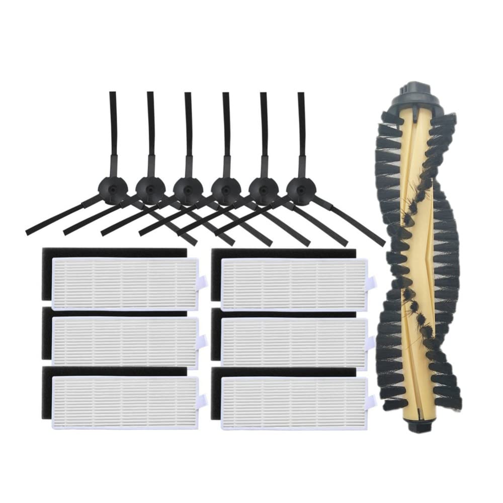 HARPRA Filtro HEPA Spazzola Laterale Di Ricambio Per I-life A4 A4s Robot Aspirapolvere Parti (2* Filtro HEPA - Foto 4