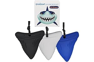 Xtra Tough (XT) Shark Tooth Chew Necklace for Autism Sensory