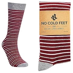 Burgundy and White Stripes