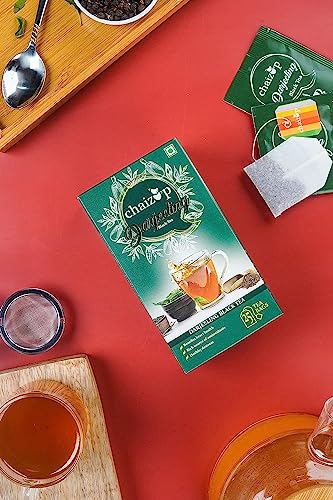 Image of Chaizup Premium Darjeeling Black Tea - 75 Tea Bags | Darjeeling Black Tea | 75 Servings | 225g (Pack of 3)