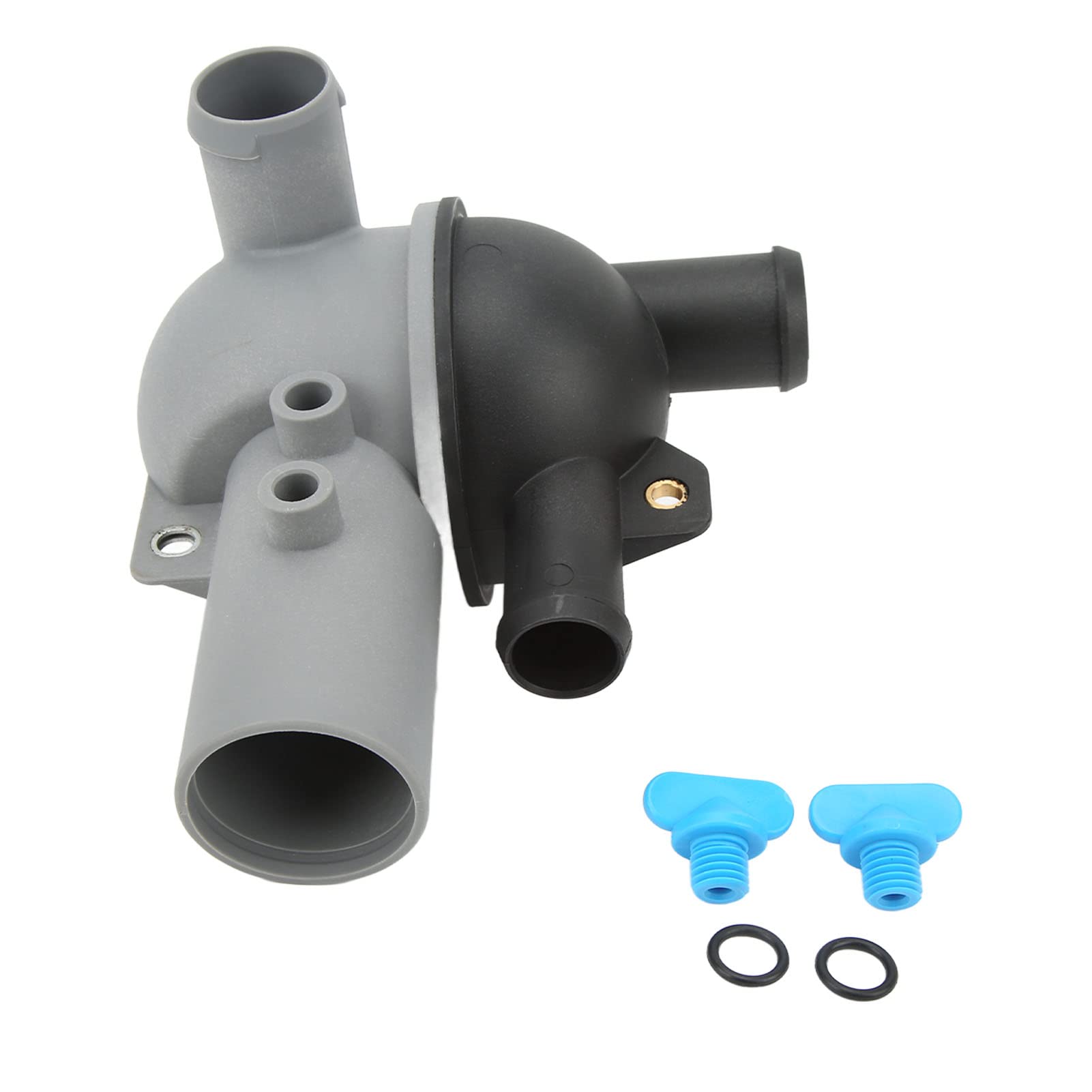 863631T1 Distributore Gruppo Alloggiamento Acqua Per Motori Poppieri Mercury MerCruiser 4.3 5.0 5.7 6.2L V6 V8 con Tappi di Scarico Manuali 863802T2 863444T2