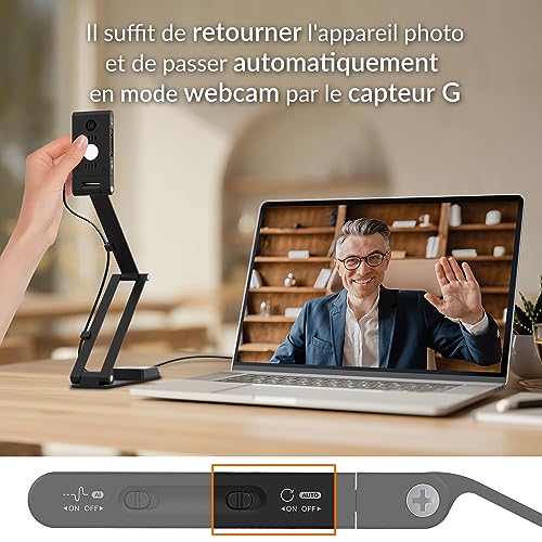 Webcam & Scanner Document Innex DC500 4K pour dynamiser vos cours à distance