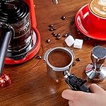 QJRGUY Grinder Semi Automatic Manual Coffee Machine Milk Frother Kitchen Appliances Espresso Machines - Image 3