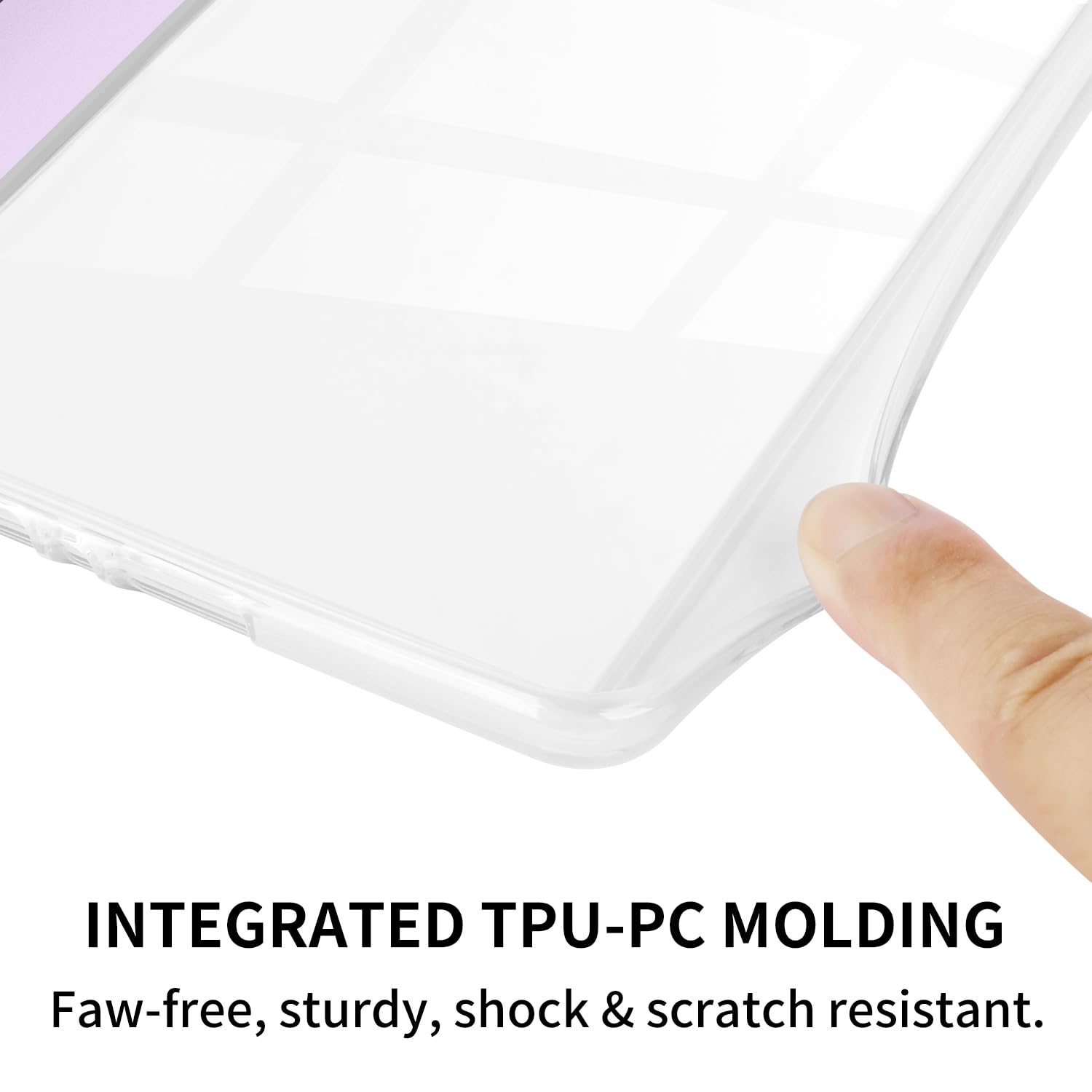 Custodia per Kindle Paperwhite da 6" (7a generazione 2015), ultra trasparente, morbida e flessibile, in TPU trasparente, con funzione di accensione/spegnimento automatico, per Kindle Paperwhite - 5