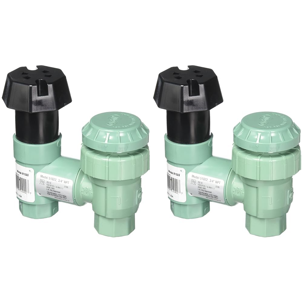 Photo 1 of Orbit Sprinkler System 3/4-Inch Anti-Siphon Control Valve 51022 (Pack of 2) 1 Count (Pack of 2)