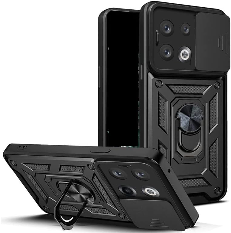 SkyTree Infinix Note 30 VIP 5G, Robotic Sliding Camera Window Shock Proof Thunder Case, Dual Layer Hybrid Armor Back Cover Case with Kickstand for Infinix Note 30 VIP 5G - Black (B0D6KT983P) Amazon Price History, Amazon Price Tracker