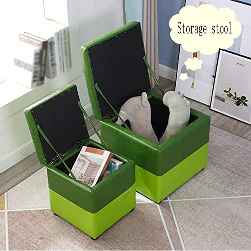 Canapé tabouret marron PU pour gagner de la place - 6
